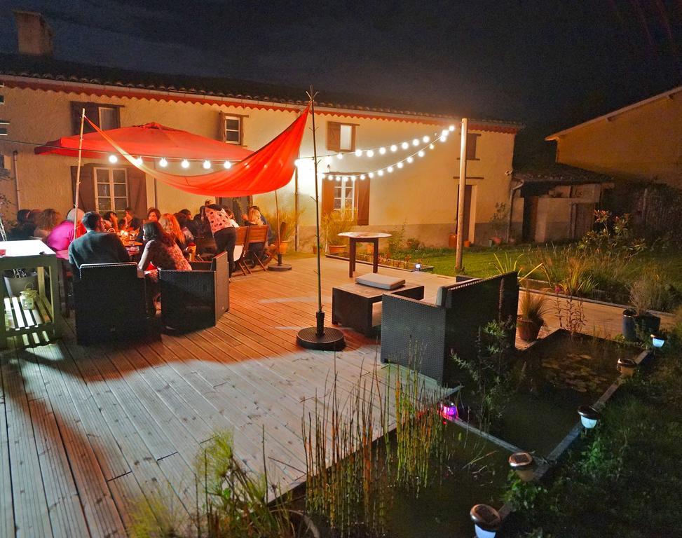 Logis Hotel Restaurant La Barguillere Saint-Pierre-de-Rivière Zewnętrze zdjęcie