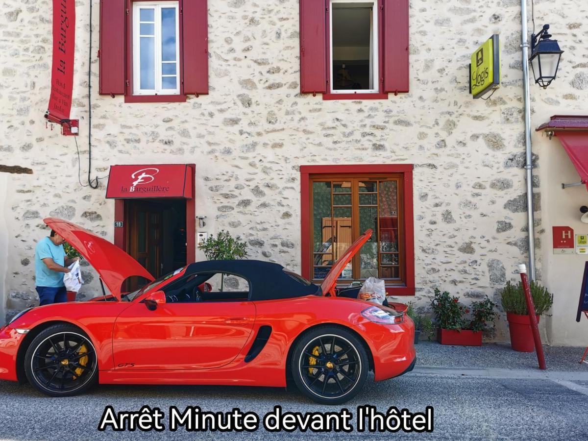 Logis Hotel Restaurant La Barguillere Saint-Pierre-de-Rivière Zewnętrze zdjęcie