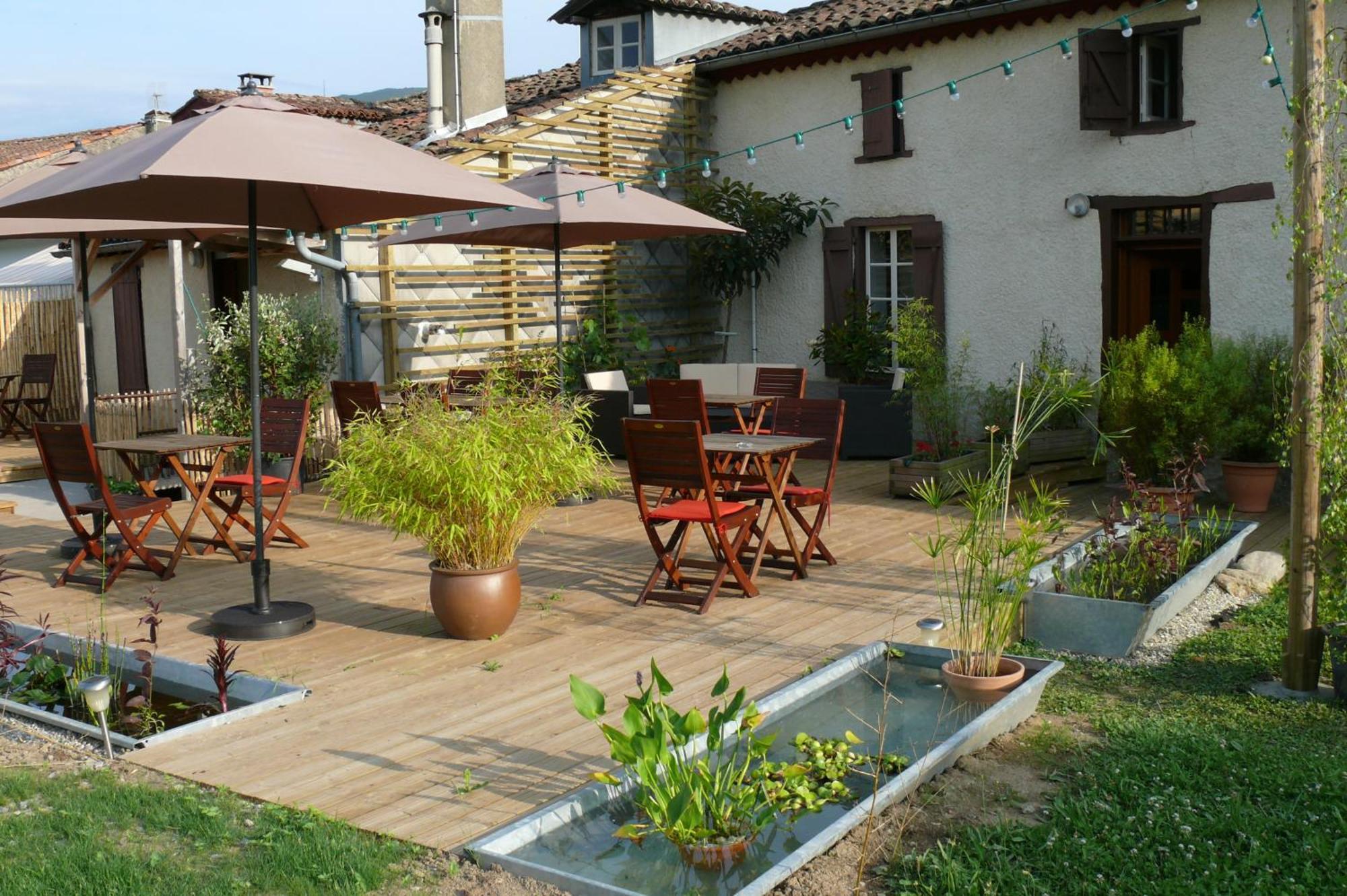 Logis Hotel Restaurant La Barguillere Saint-Pierre-de-Rivière Zewnętrze zdjęcie