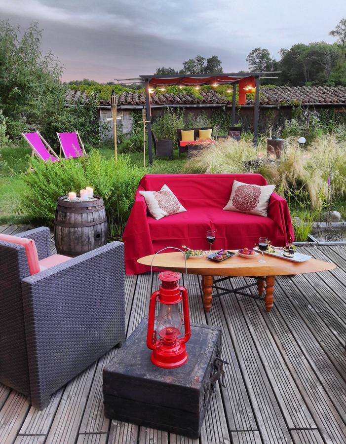 Logis Hotel Restaurant La Barguillere Saint-Pierre-de-Rivière Zewnętrze zdjęcie