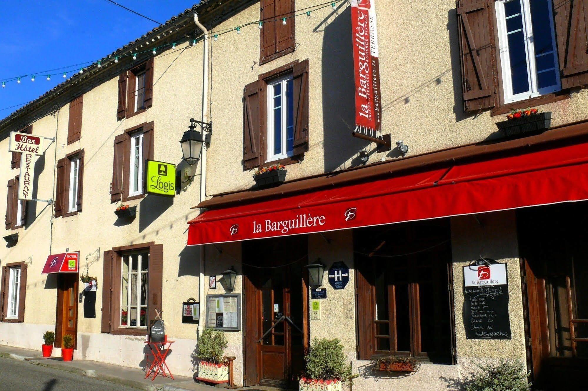 Logis Hotel Restaurant La Barguillere Saint-Pierre-de-Rivière Zewnętrze zdjęcie